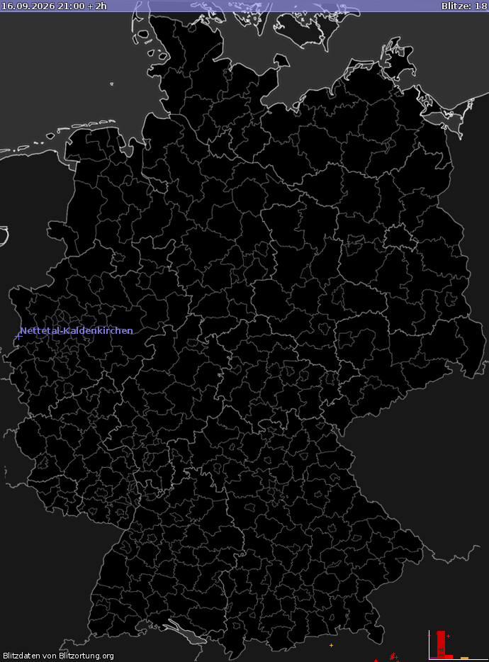 Blitzkarte Deutschland 16.09.2026 (Animation)