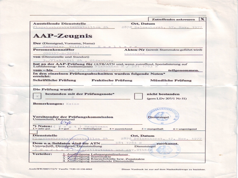 AAP-Zeugnis (Klick hier)